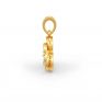 mushroom diamond pendant