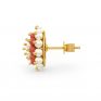 Pearl and Coral Earrings