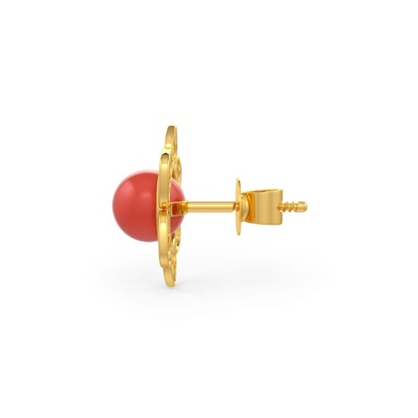 Coral Earrings
