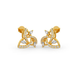 Floral Diamond Earrings