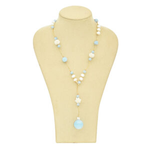Blue Agate Necklace