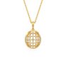 YELLOW GOLD PENDANT WITH CHAIN