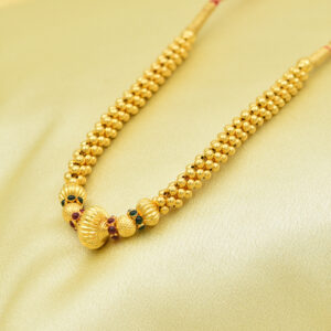Kolhapur Nacklace ( thushi ) with Lakh