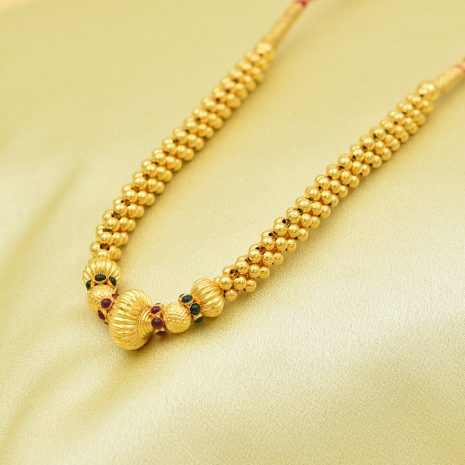 Kolhapur Nacklace ( thushi ) with Lakh