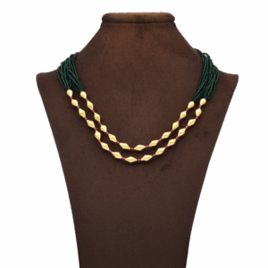 Kolhapur Neckalce with Synthetic Stone