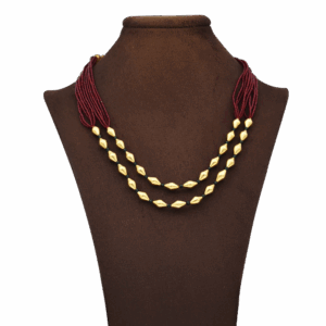 Kolhapur Neckalce with Synthetic Stone